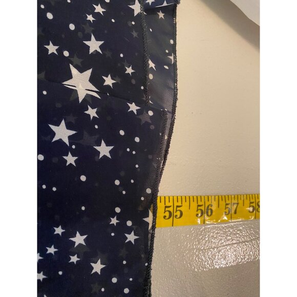 Chelsea & Theodore Navy Starry Maxi Dress Medium - Picture 5 of 8
